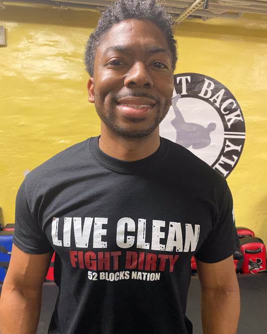 52 Blocks Nation | Live Clean T-Shirt